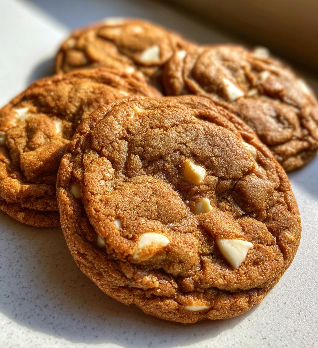 Gingerbread White Chocolate Chip Cookies - detail 1