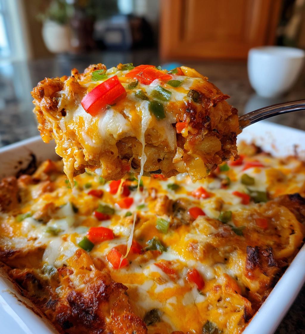 Golden Cheese Steak Tortellini Casserole - detail 1