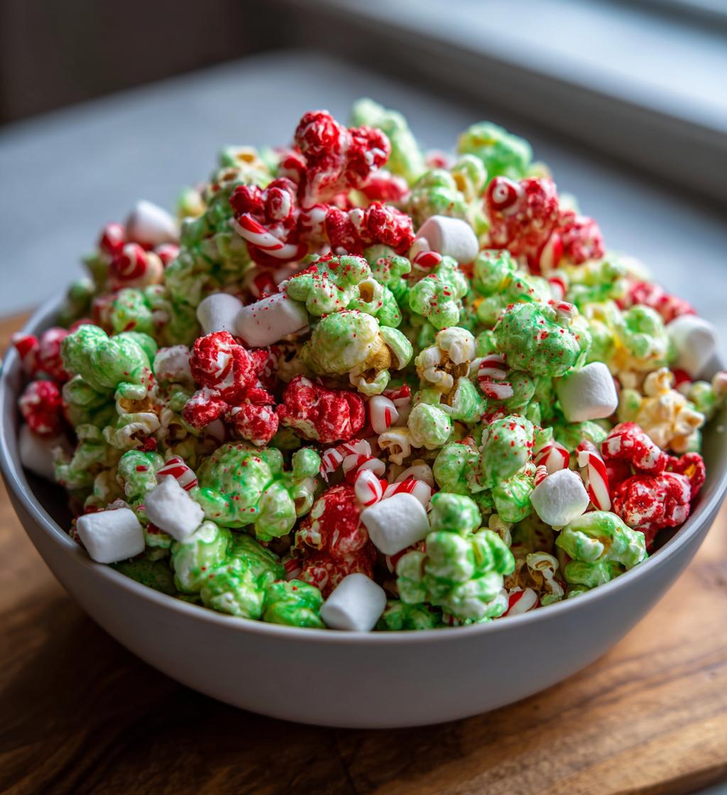 Grinch Popcorn - detail 1