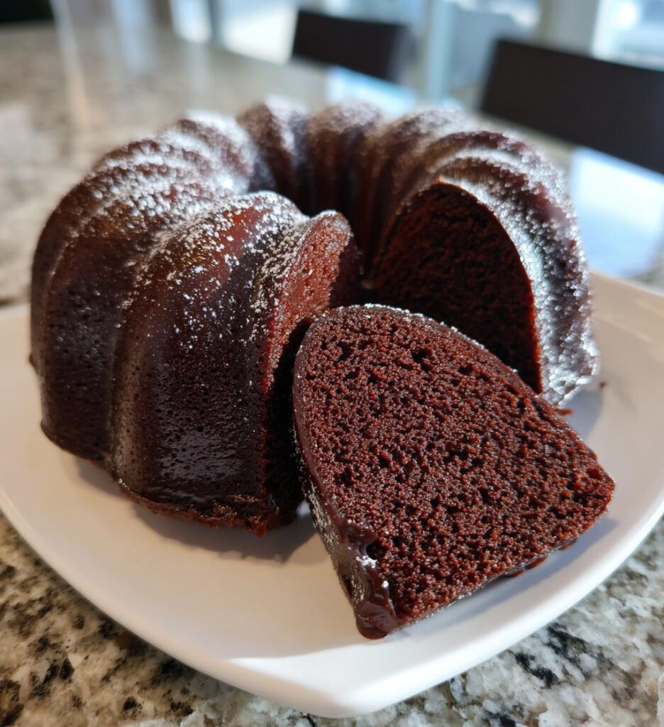 Guinness Chocolate Bundt Cake
