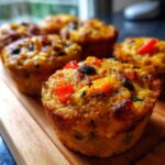 Hidden Veggie Taco Muffins