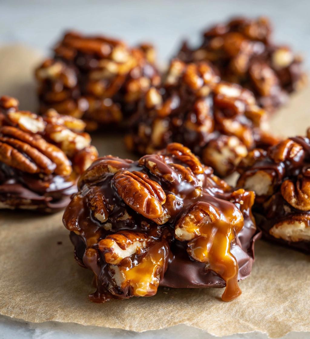 Homemade Turtle Candy - detail 1