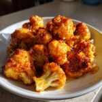 Honey Curry Roasted Cauliflower