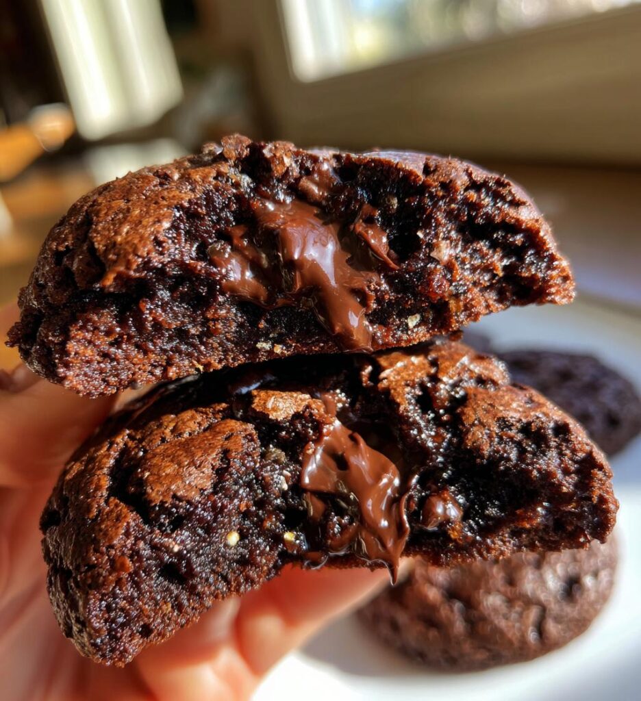 Hot Chocolate Brownie Cookies