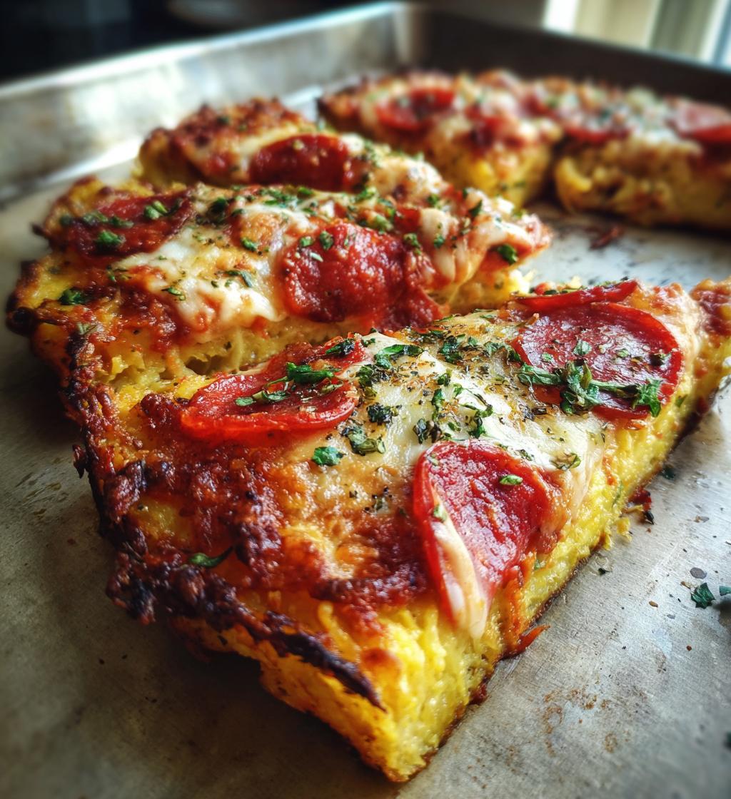 Keto Spaghetti Squash Pizza