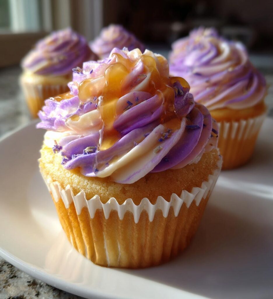 Lavender Honey Cupcakes