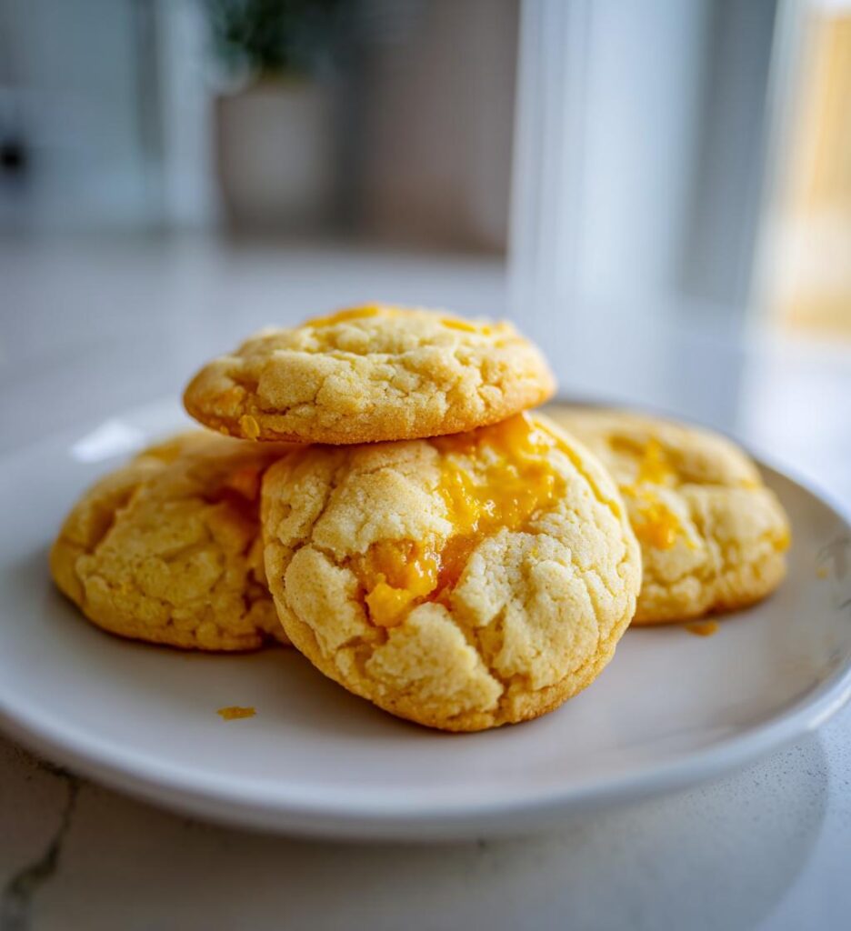 Lavender Lemon Curd Cookies