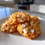 Marshmallow Crispy Cookies