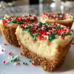 Mini Christmas Cheesecakes