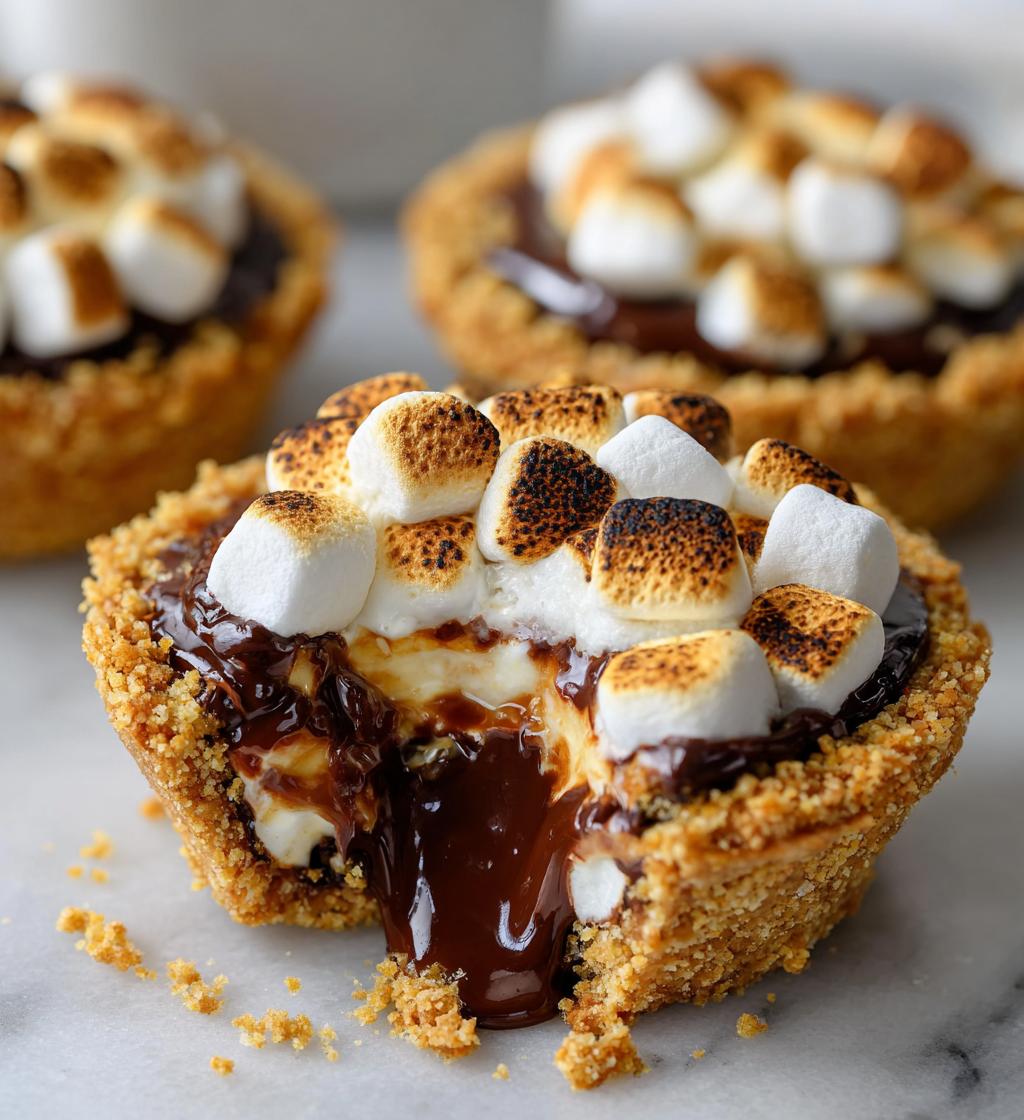 Mini S'mores Pies - detail 1