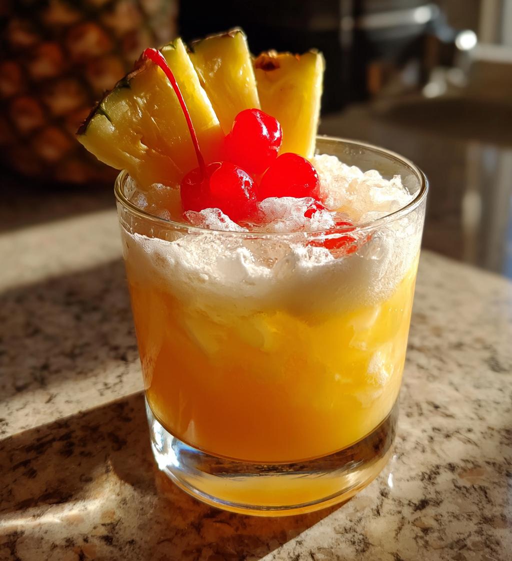 Non Alcoholic Piña Colada Punch
