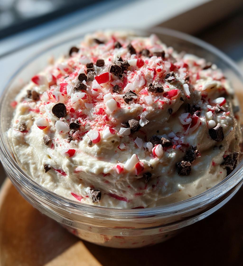 Peppermint Bark Dip - detail 1