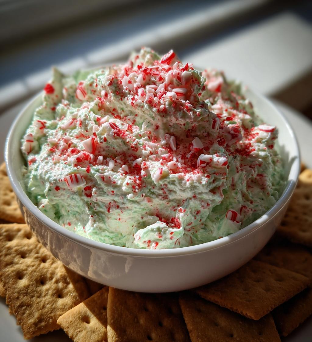 Peppermint Cheesecake Dip - detail 1