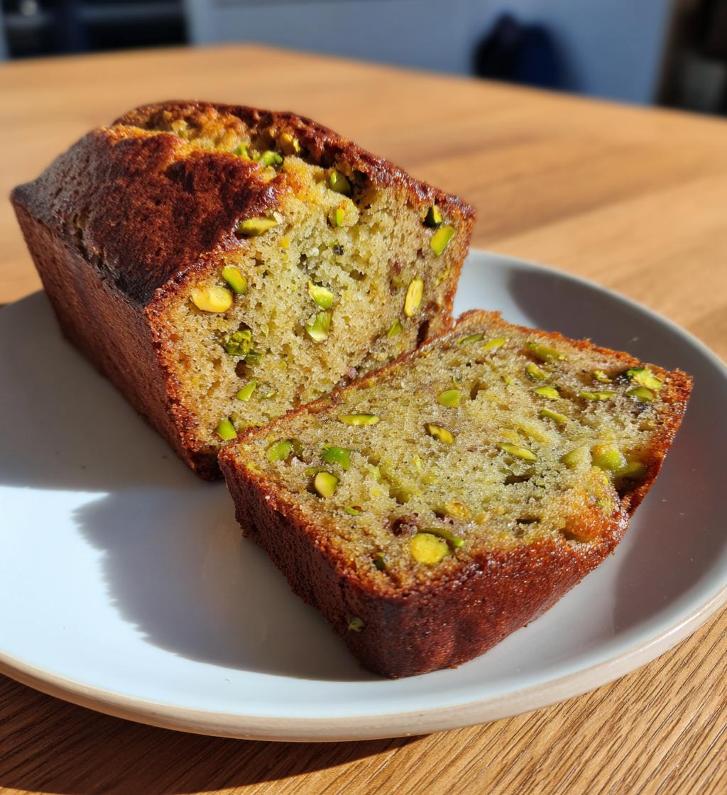 Pistachio Banana Bread - detail 1