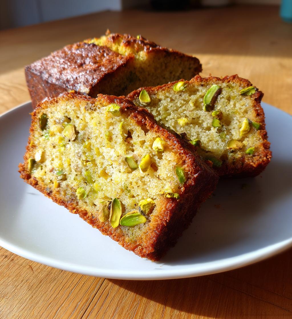 Pistachio Banana Bread