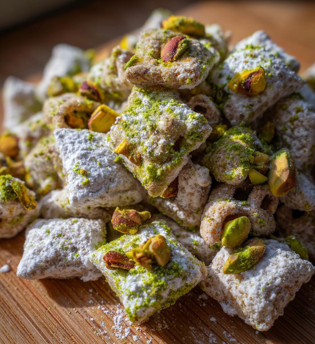 Pistachio Puppy Chow - detail 1