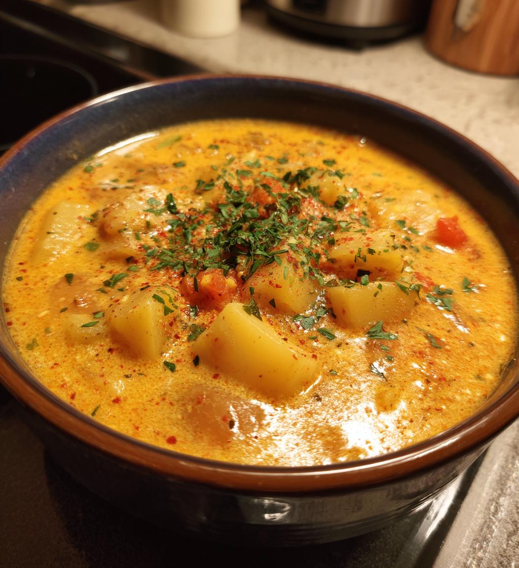 Potato and Bean Soup - detail 1