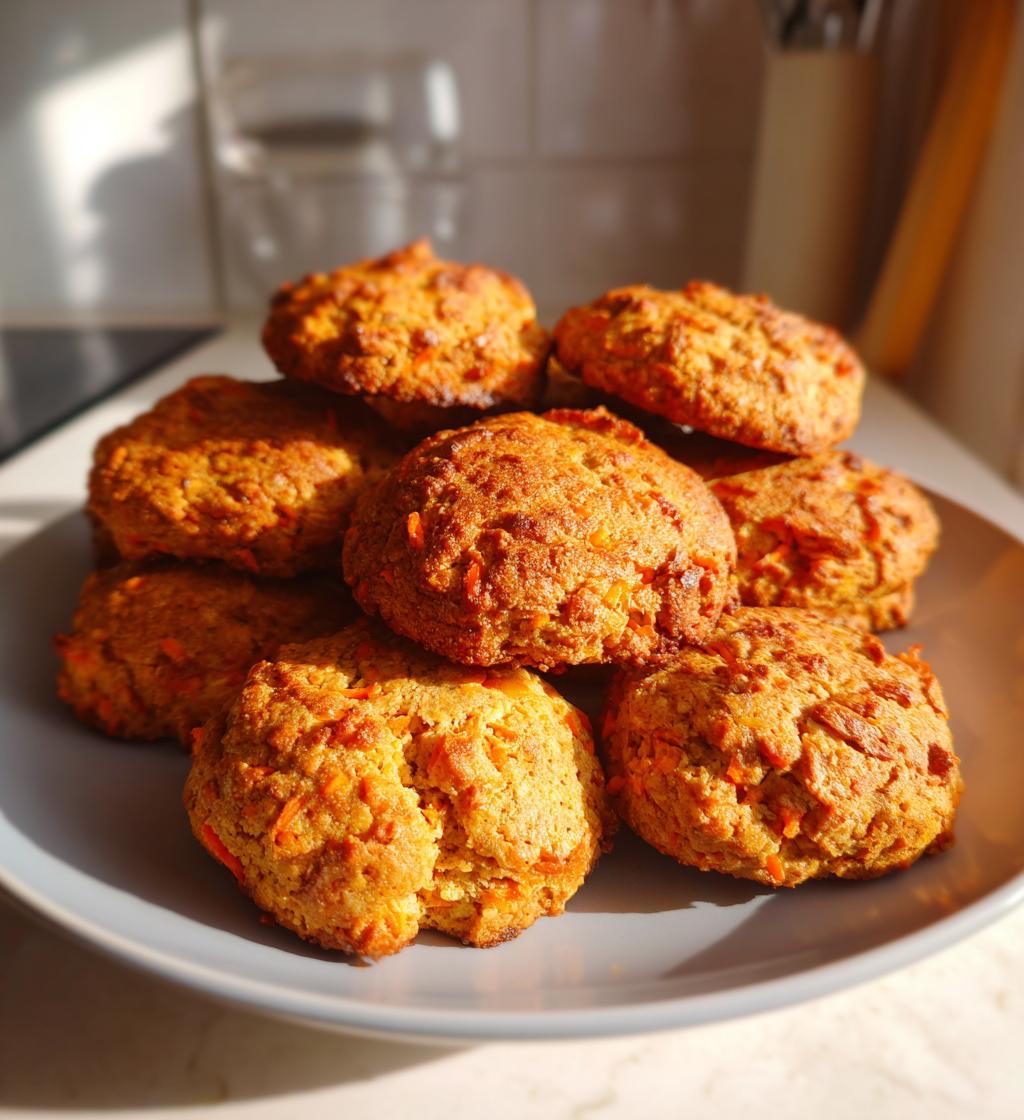 Pumpkin & Carrot Cookies - detail 1