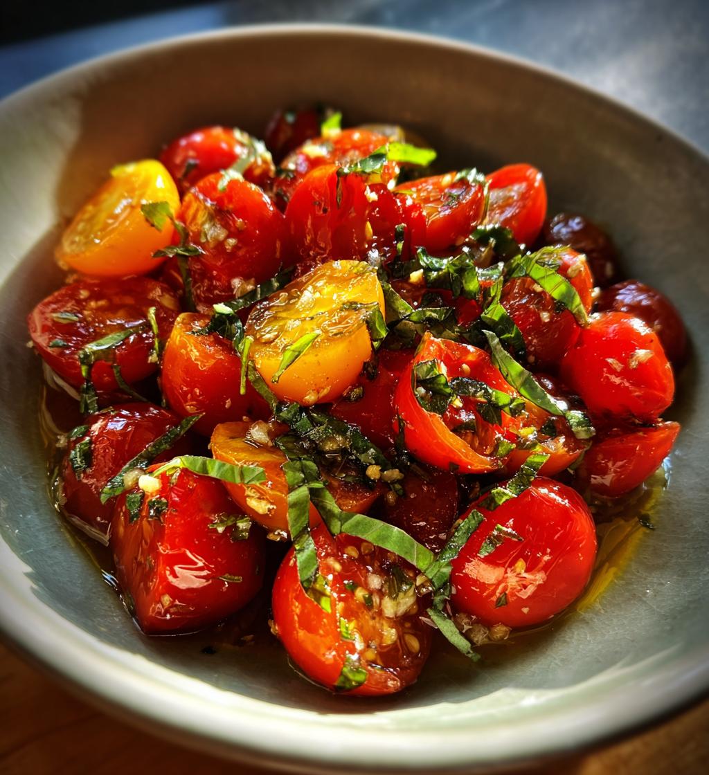 Rachel’s Favorite Marinated Tomatoes - detail 1