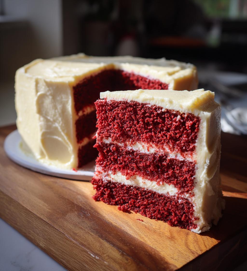 Red Velvet Mocha Cake - detail 1