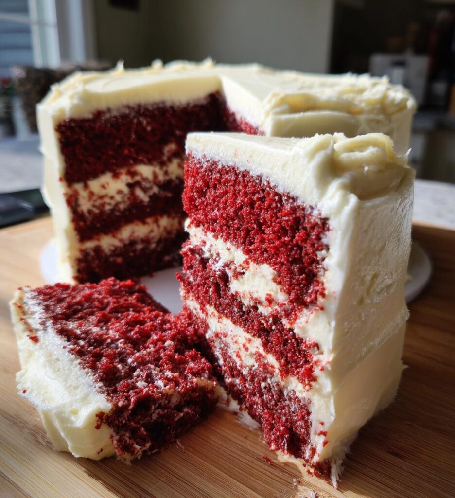 Red Velvet Mocha Cake