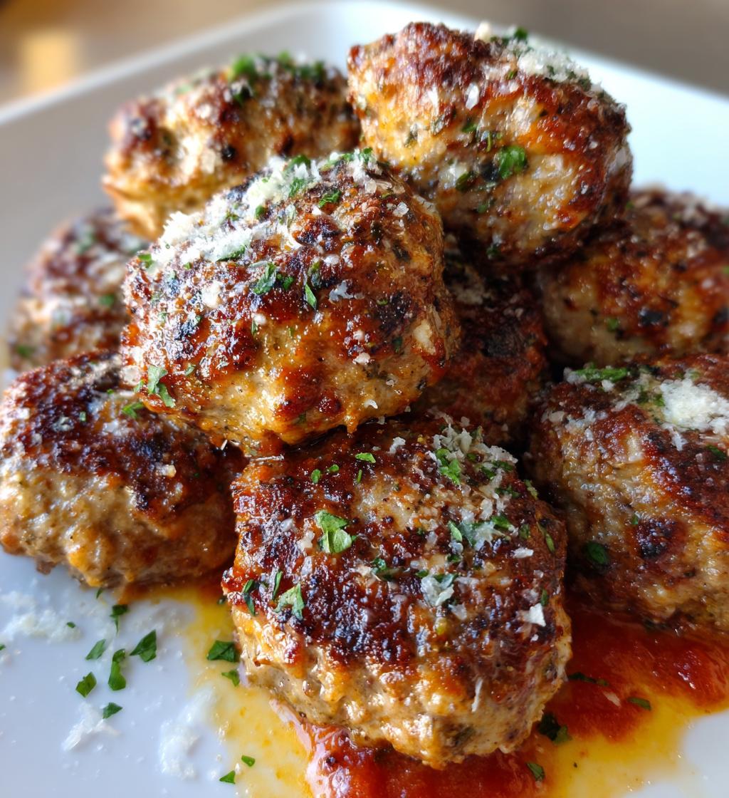 Ricotta Meatballs - detail 1