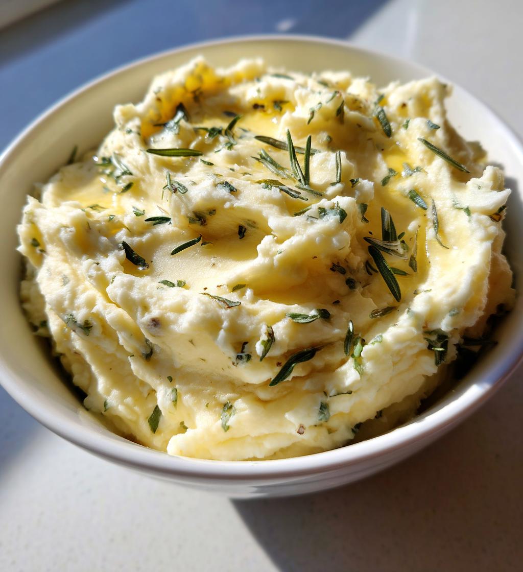 Rosemary Garlic Mashed Potatoes - detail 1