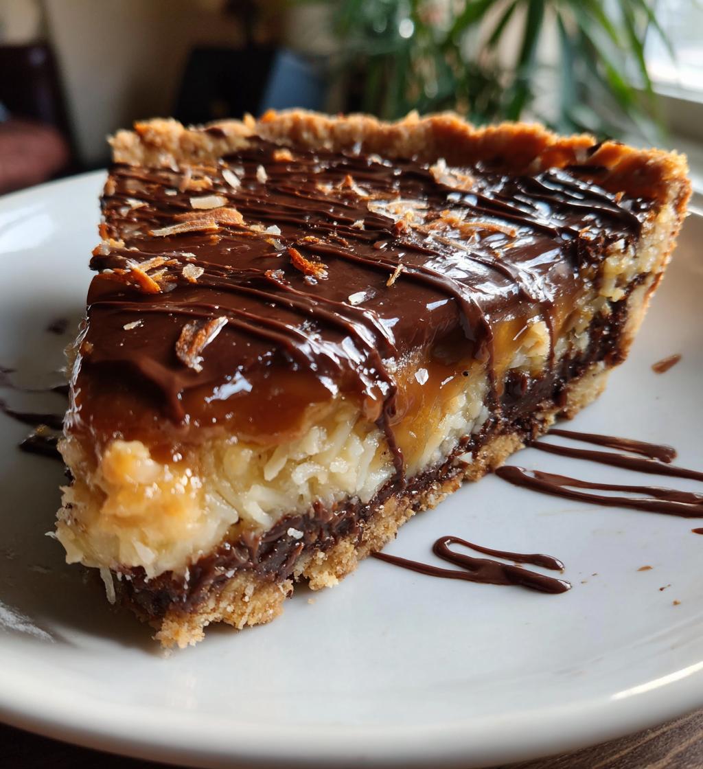 Samoas Pie - detail 1