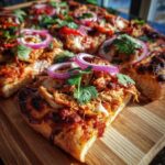 Sheet Pan BBQ Chicken Pizza