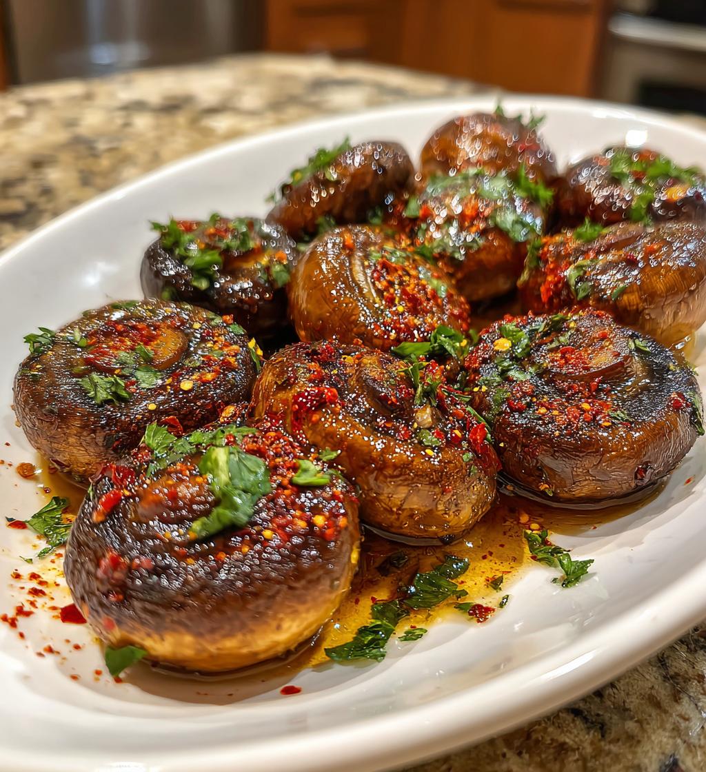 Sizzling Cowboy Mushrooms - detail 1