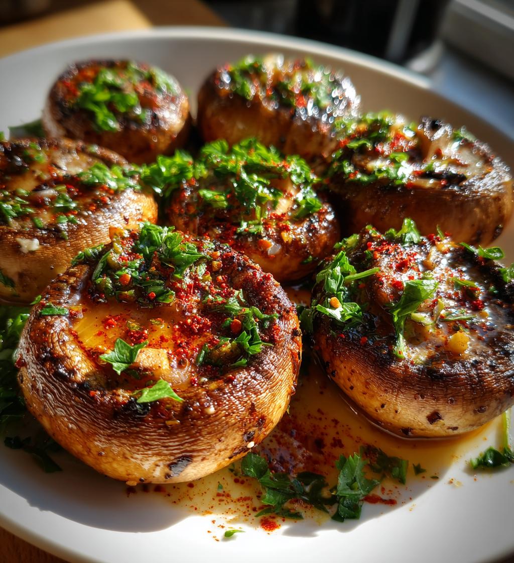 Sizzling Cowboy Mushrooms