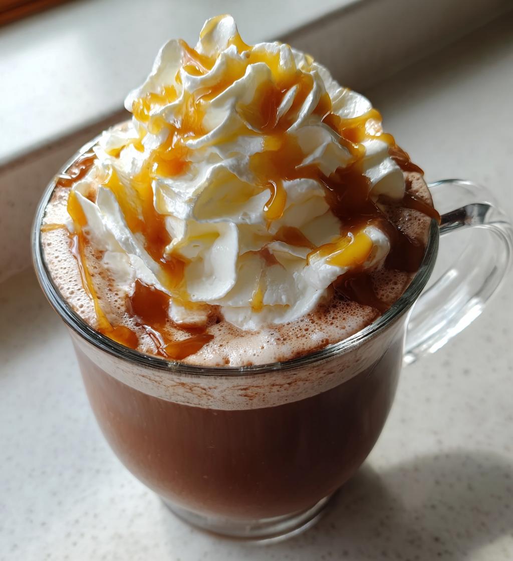 Slow Cooker Caramel Hot Chocolate - detail 1