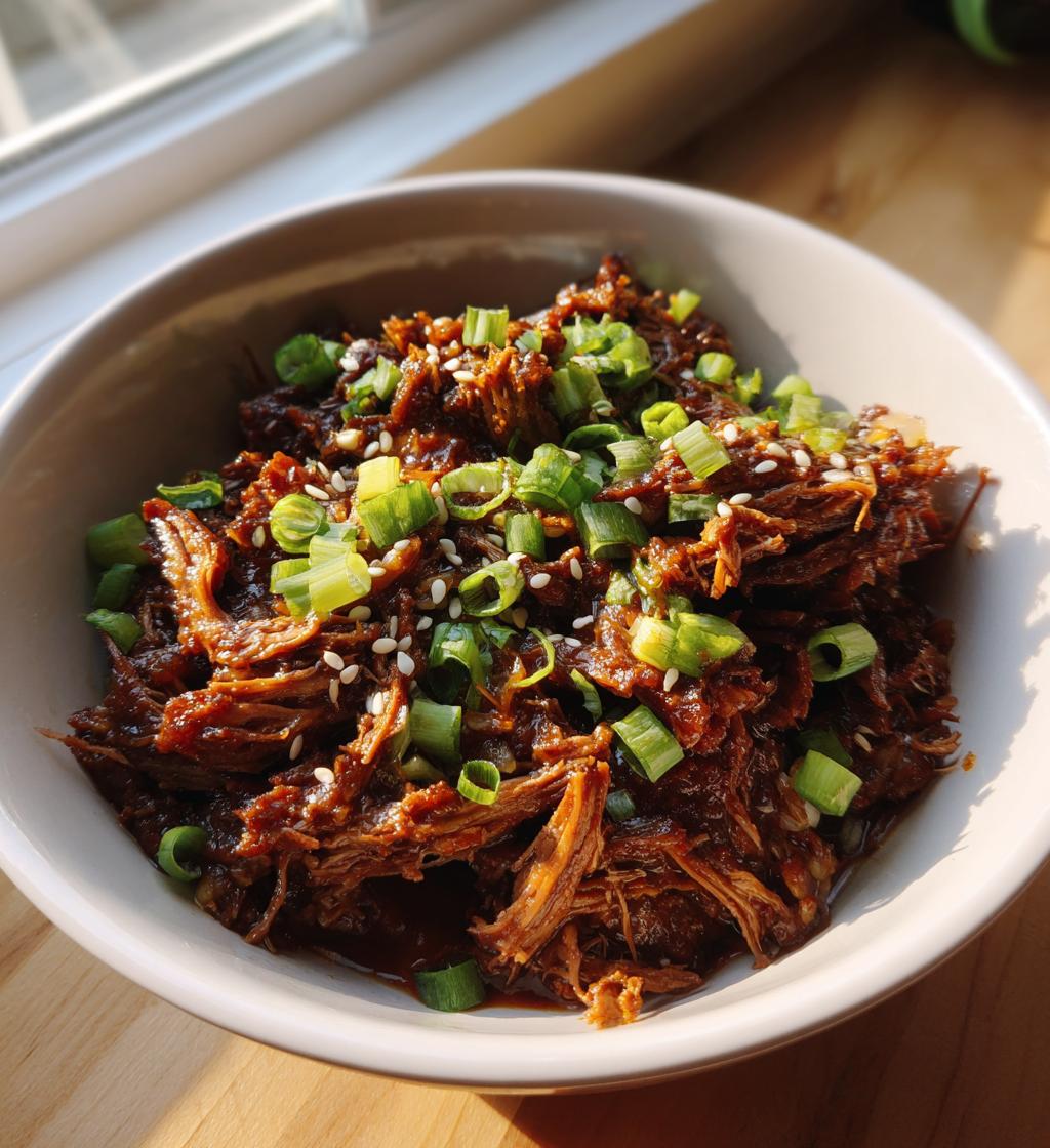 Slow Cooker Korean Beef