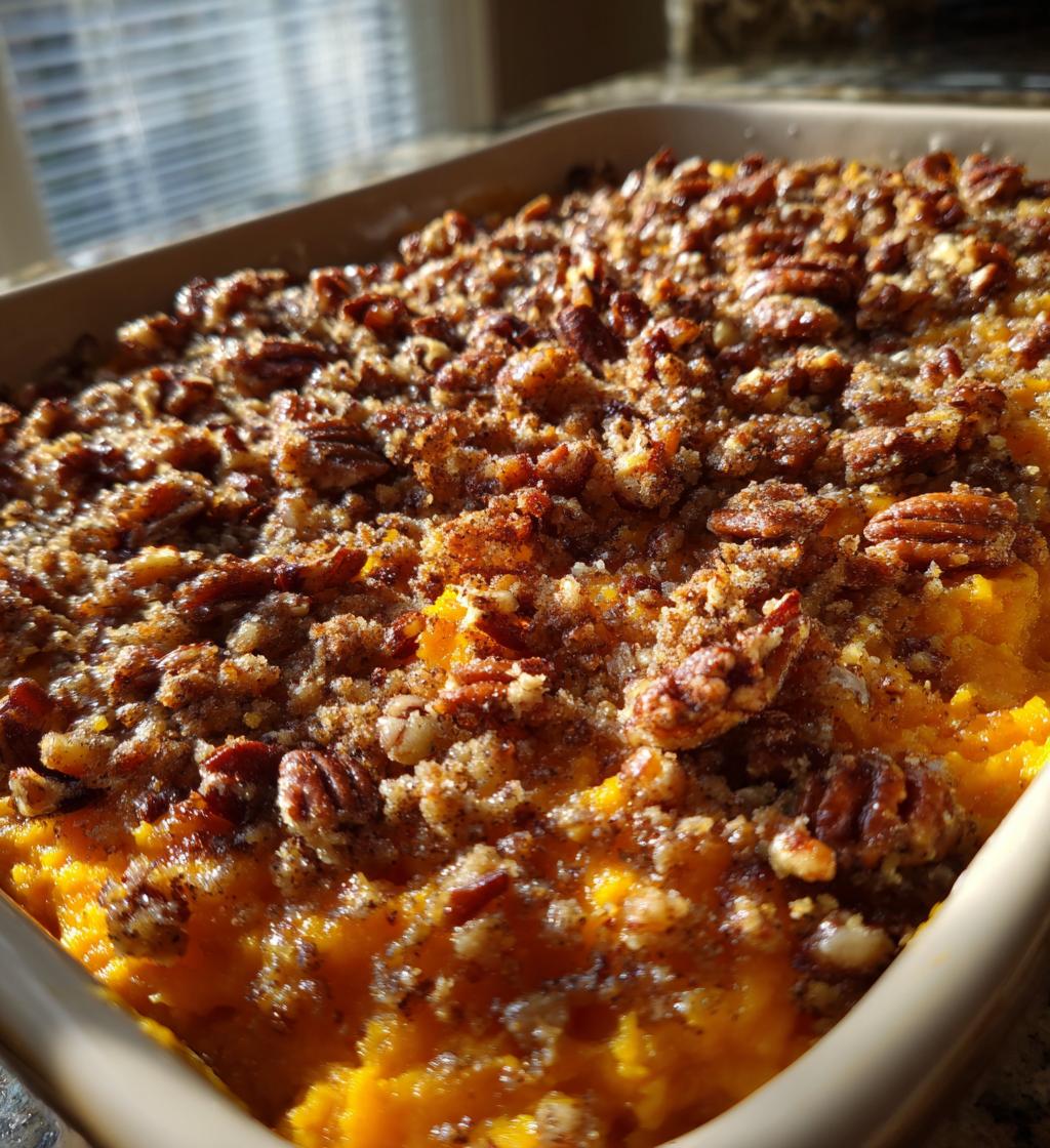 Southern Maple Sweet Potato Casserole - detail 1