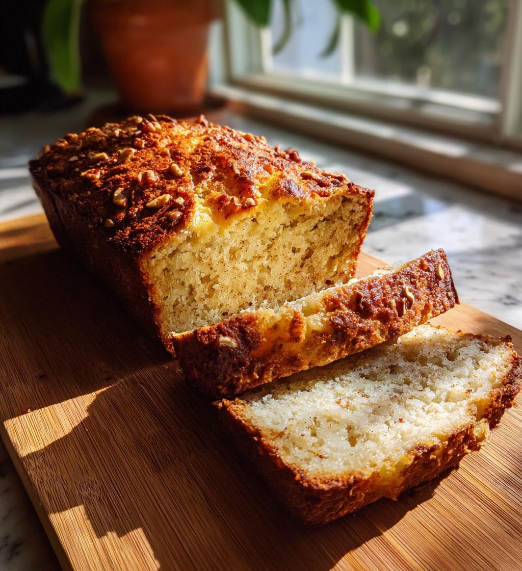 Spiced Eggnog Loaf - detail 1