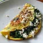 Spinach and Feta Omelet