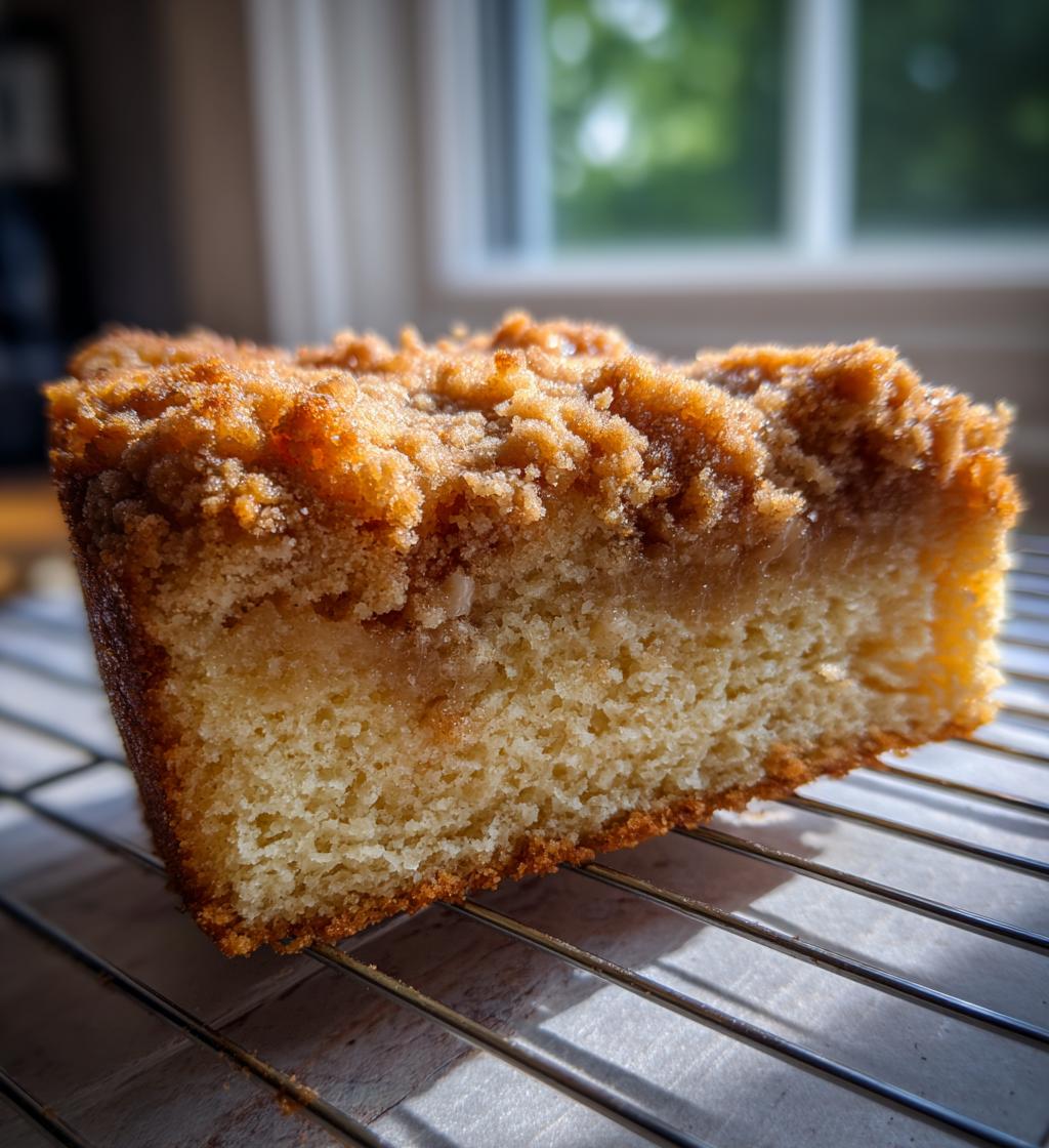 Sugar Cookie Crumb Cake