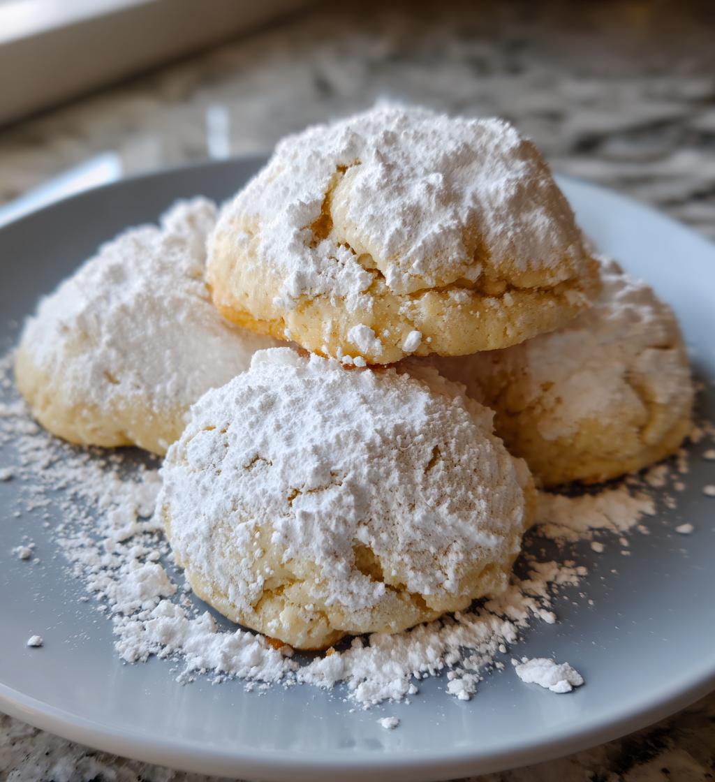 Sweetened Condensed Milk Snowball Cookies - detail 1