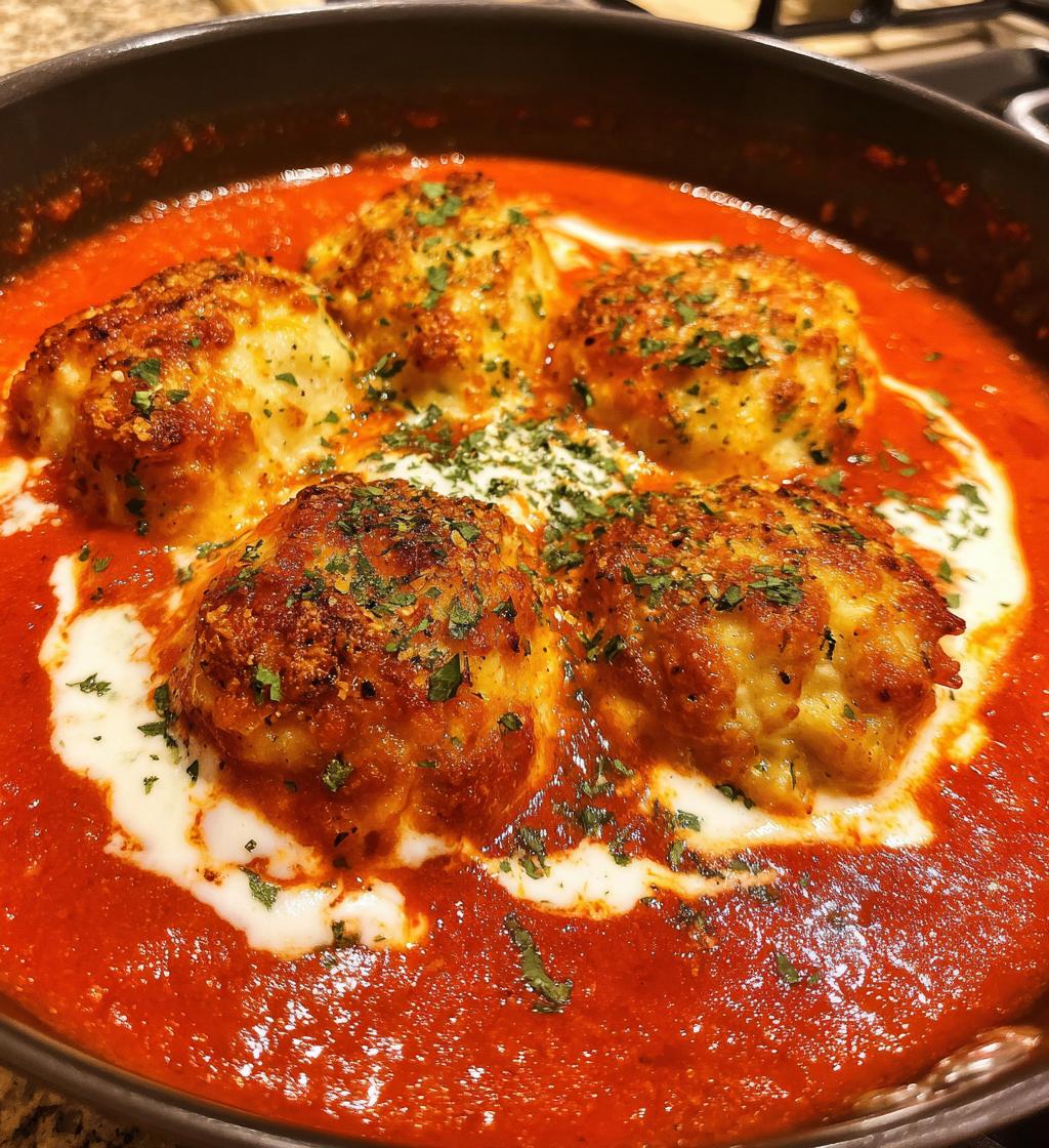 Tomato Soup & Cheesy Herbed Dumplings - detail 1