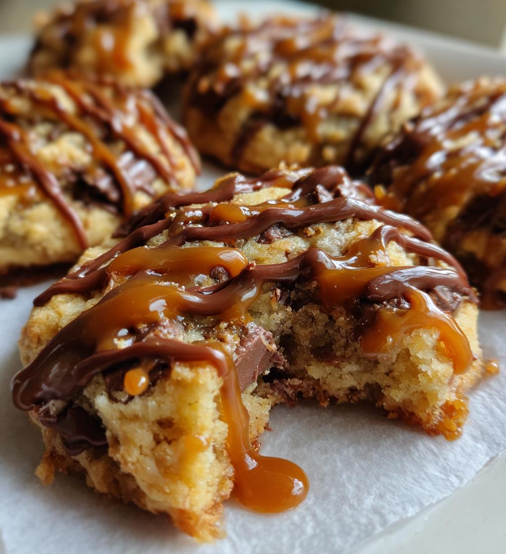 Twix-Style Cookies