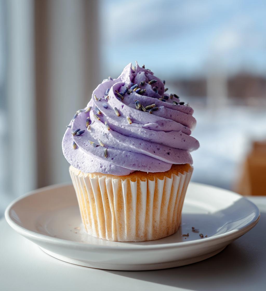 Vegan Lavender Buttercream - detail 1