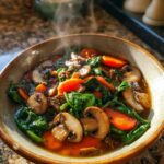 Vegan mushroom stew