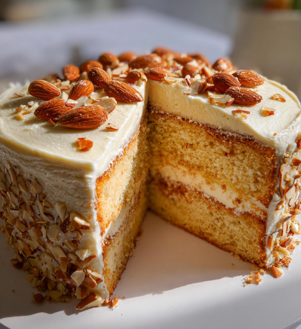 Wedding Almond Cake - detail 1
