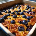 Wholesome Blueberry Quinoa Breakfast Bake